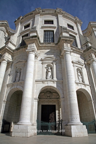 Santa Engracia Church, Lisbon, Portugal.